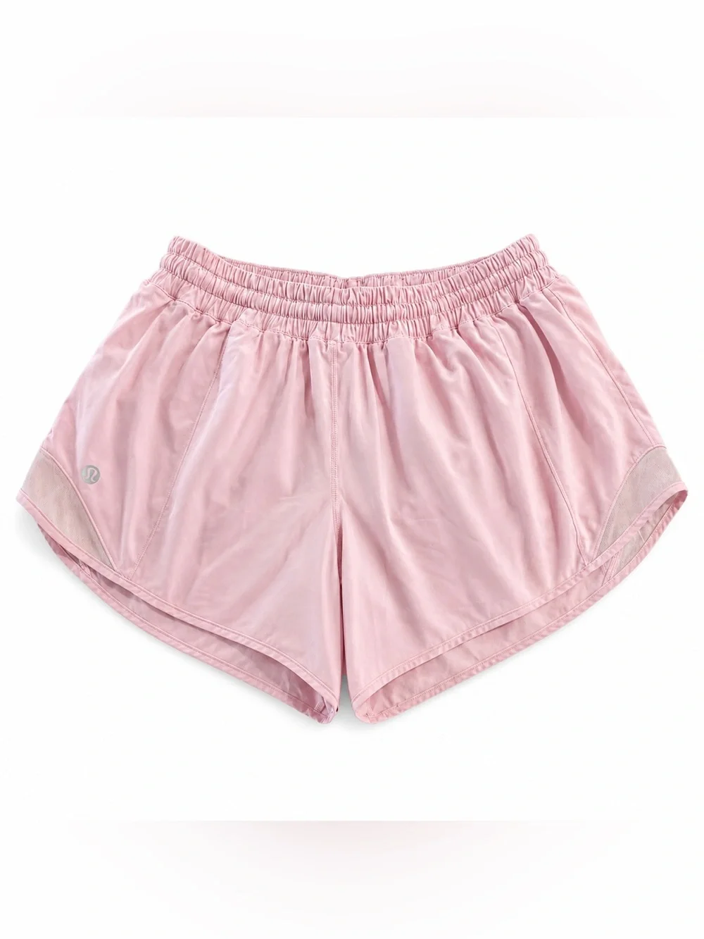Lululemon Pink High-Rise Running Shorts Size 8 Tall - Picture 1 of 5